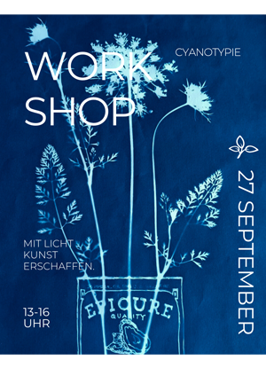 27.09.25- Workshop: Cyanotypie