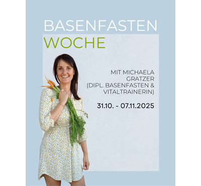 Basenfastenwoche – Entlastung, Energie & Leichtigkeit